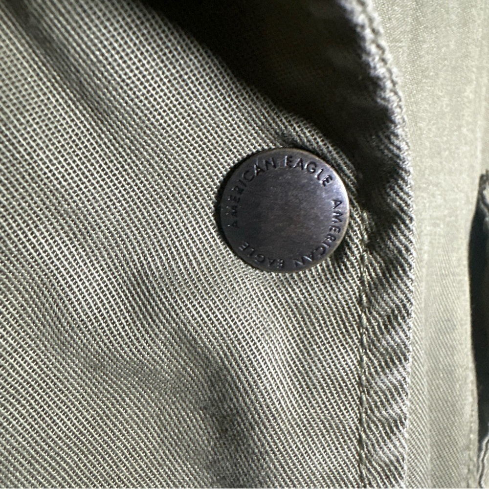American Eagle Outfitters Utility Jacket Green - Picture 7 of 15